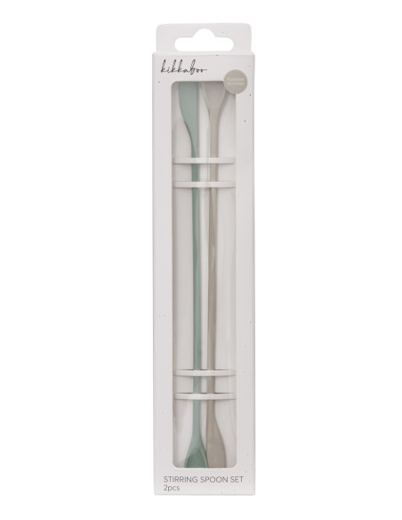 Сет лъжици за разбъркване 2 бр Platinum Silicone