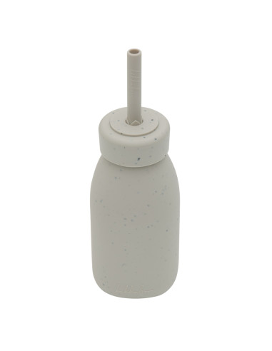 Шише със сламка Platinum Silicone Sand