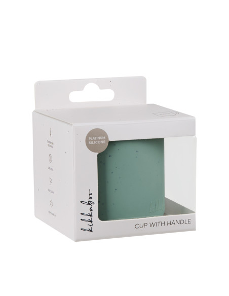 Чаша с дръжка Platinum Silicone Sage