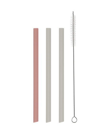 Сет сламки 3 бр Platinum Silicone Blush