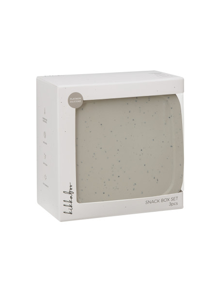 Сет кутии за храна 3 бр Platinum Silicone Sand