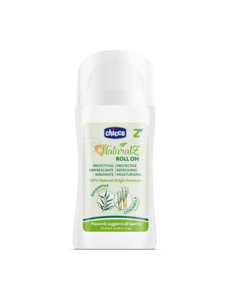 Chicco Oсвежаващ и защитен рол-он NaturalZ , 2м+, 60 ml
