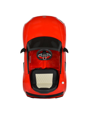 Акумулаторна кола Audi R8 Spyder мет. червен