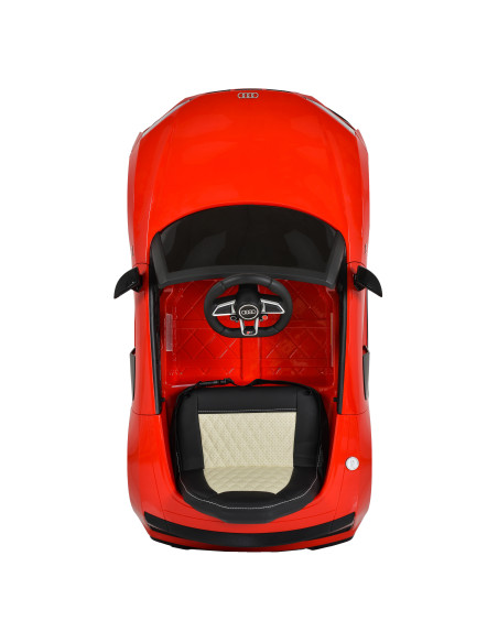 Акумулаторна кола Audi R8 Spyder мет. червен