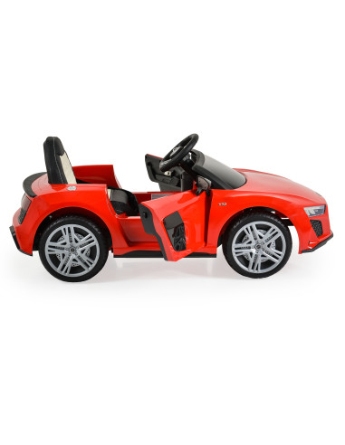 Акумулаторна кола Audi R8 Spyder мет. червен