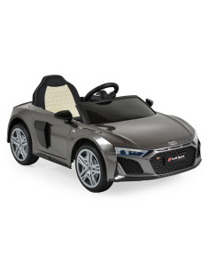 Акумулаторна кола Audi R8 Spyder мет. сив