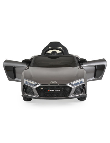 Акумулаторна кола Audi R8 Spyder мет. сив