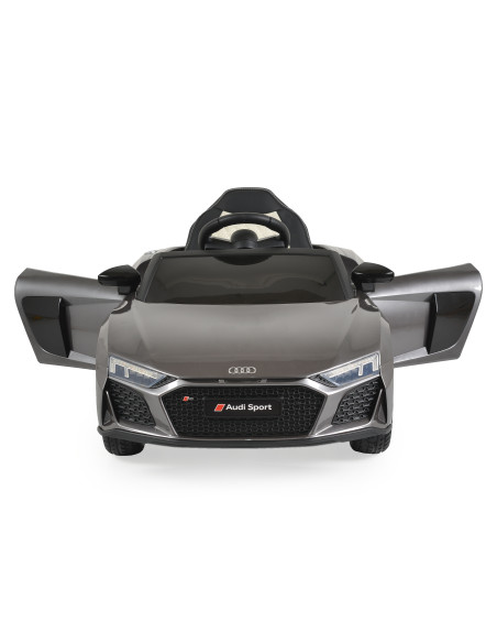 Акумулаторна кола Audi R8 Spyder мет. сив