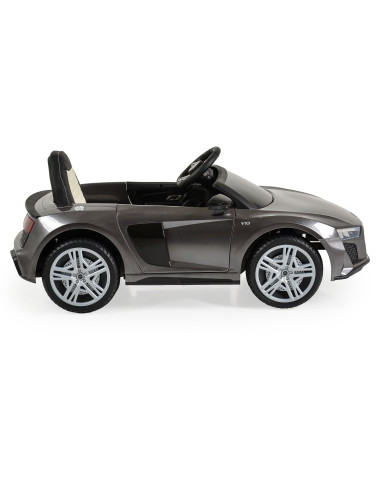 Акумулаторна кола Audi R8 Spyder мет. сив