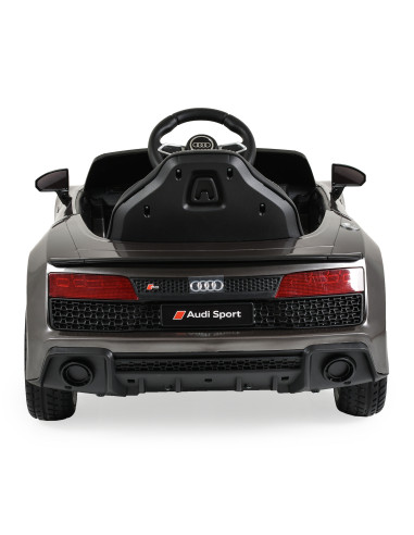 Акумулаторна кола Audi R8 Spyder мет. сив