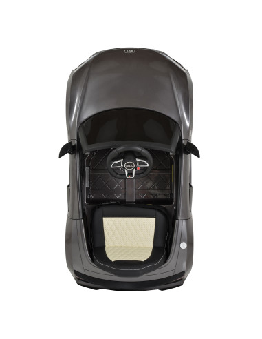 Акумулаторна кола Audi R8 Spyder мет. сив