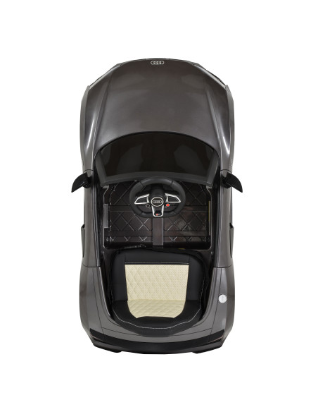 Акумулаторна кола Audi R8 Spyder мет. сив