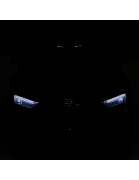 Акумулаторна кола Audi R8 Spyder мет. сив