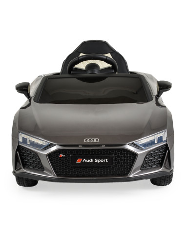 Акумулаторна кола Audi R8 Spyder мет. сив