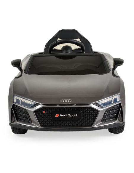 Акумулаторна кола Audi R8 Spyder мет. сив