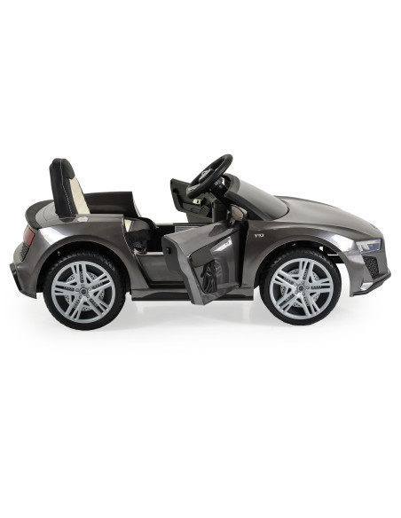 Акумулаторна кола Audi R8 Spyder мет. сив