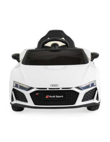 Акумулаторна кола Audi R8 Spyder бял