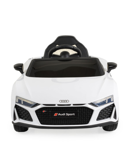 Акумулаторна кола Audi R8 Spyder бял