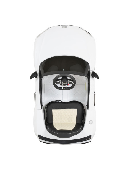 Акумулаторна кола Audi R8 Spyder бял
