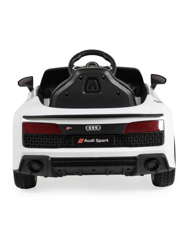 Акумулаторна кола Audi R8 Spyder бял