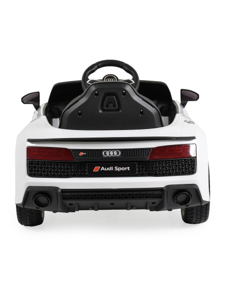 Акумулаторна кола Audi R8 Spyder бял