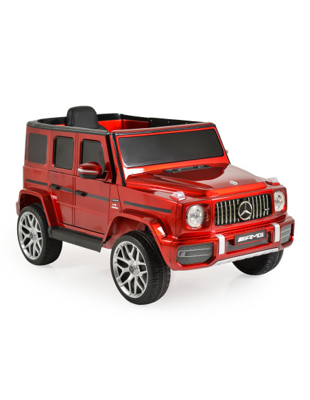 Акумулаторен джип Mercedes-AMG G63 мет. червен