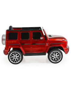 Акумулаторен джип Mercedes-AMG G63 мет. червен 2