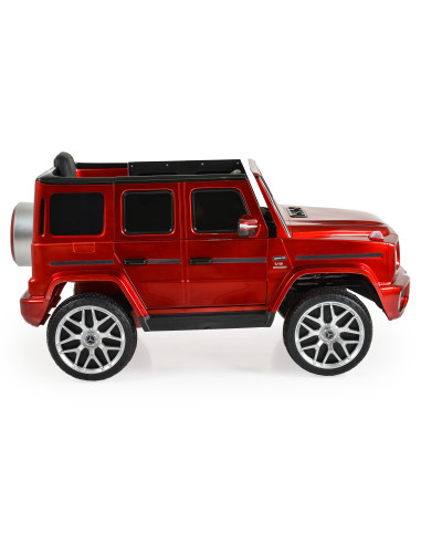 Акумулаторен джип Mercedes-AMG G63 мет. червен