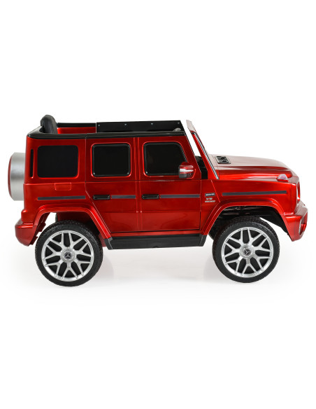 Акумулаторен джип Mercedes-AMG G63 мет. червен