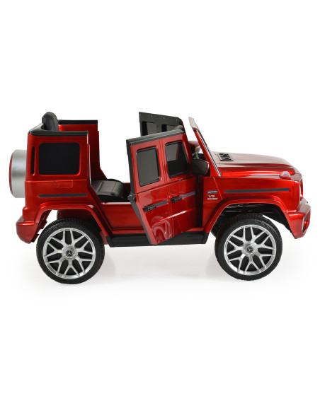 Акумулаторен джип Mercedes-AMG G63 мет. червен