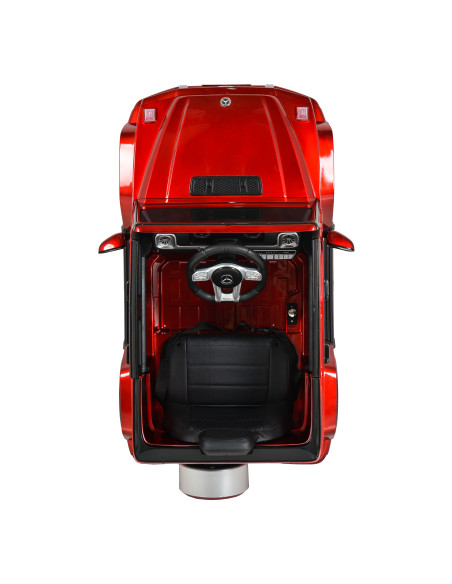 Акумулаторен джип Mercedes-AMG G63 мет. червен