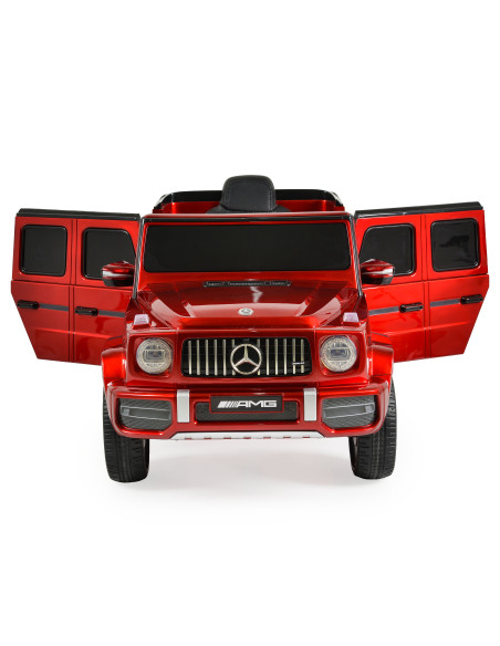 Акумулаторен джип Mercedes-AMG G63 мет. червен