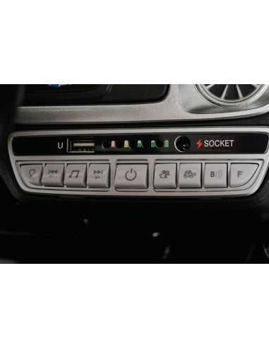 Акумулаторен джип Mercedes-AMG G63 мет. червен