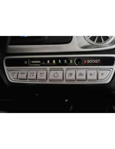 Акумулаторен джип Mercedes-AMG G63 мет. червен