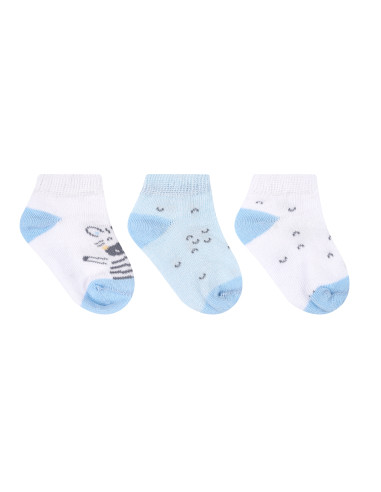Бебешки летни чорапи Stripy Friends 0-6м