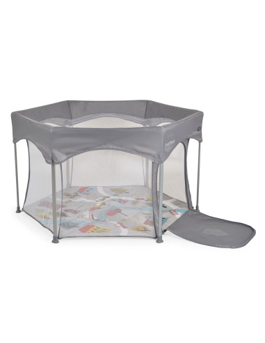 Детска кошара за игра Playbox сив