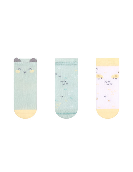 Бебешки чорапи с 3D уши Sleepy Sheep 2-3г