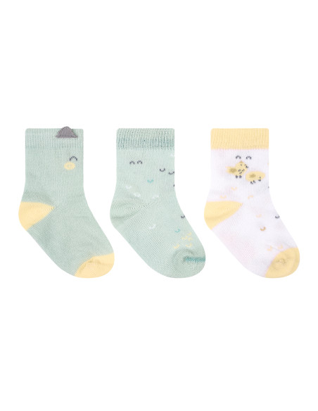 Бебешки чорапи с 3D уши Sleepy Sheep 6-12м