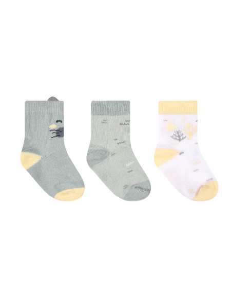 Бебешки чорапи с 3D уши Seally Me 0-6м