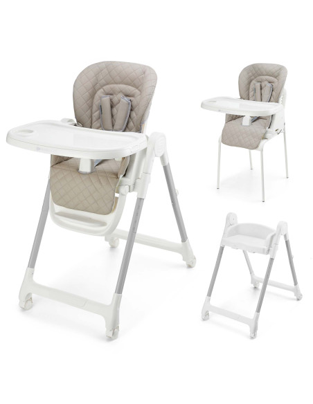 Kinderkraft TULO столче за хранене BEIGE