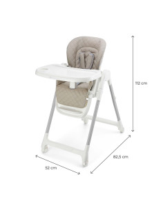 Kinderkraft TULO столче за хранене BEIGE 2
