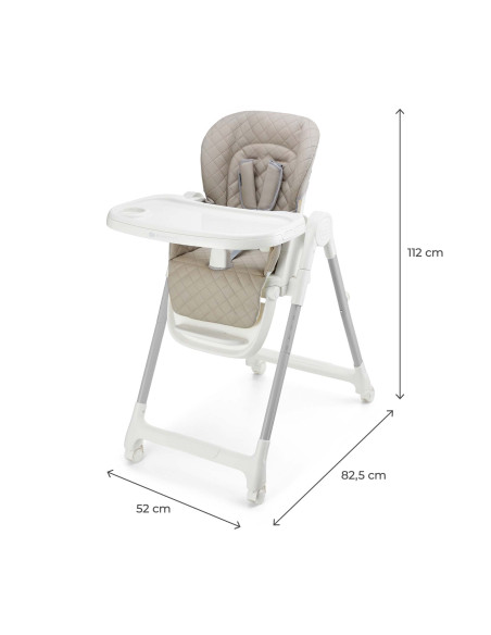 Kinderkraft TULO столче за хранене BEIGE