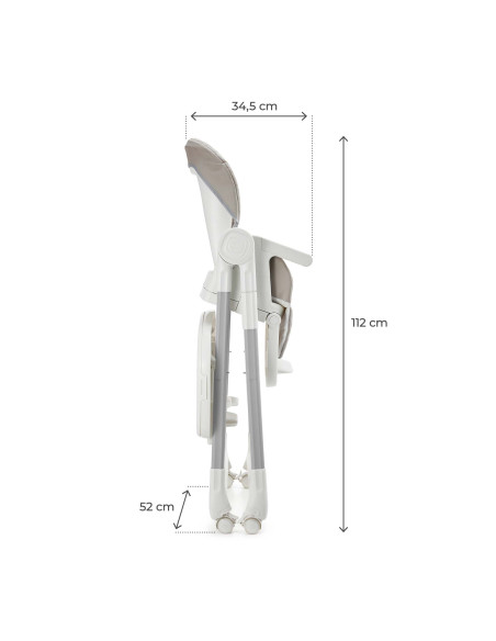 Kinderkraft TULO столче за хранене BEIGE