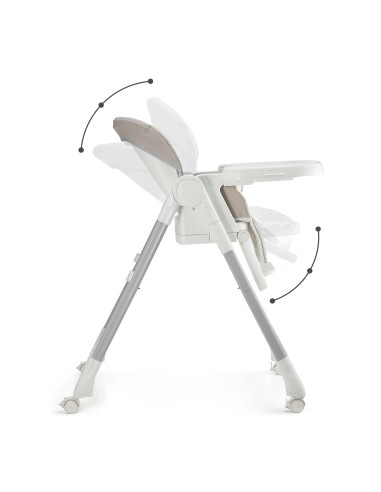 Kinderkraft TULO столче за хранене BEIGE