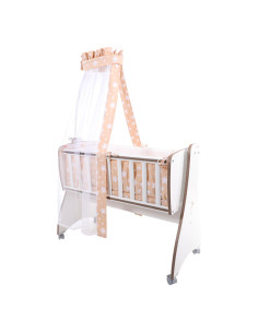 СЕТ ЗА ЛЮЛКА FIRST DREAMS РАНФОРС БЕЖОВИ ЗВЕЗДИ