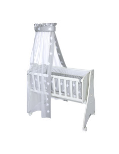 СЕТ ЗА ЛЮЛКА FIRST DREAMS РАНФОРС СИВИ ЗВЕЗДИ