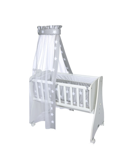 СЕТ ЗА ЛЮЛКА FIRST DREAMS РАНФОРС СИВИ ЗВЕЗДИ