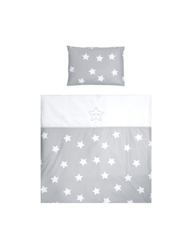 СЕТ ЗА ЛЮЛКА FIRST DREAMS РАНФОРС СИВИ ЗВЕЗДИ