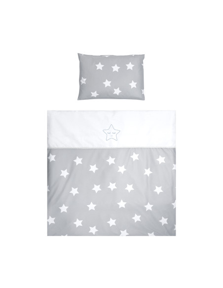 СЕТ ЗА ЛЮЛКА FIRST DREAMS РАНФОРС СИВИ ЗВЕЗДИ