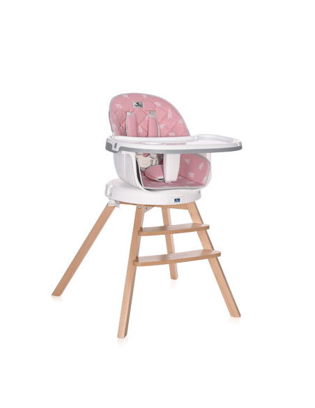 СТОЛ ЗА ХРАН. NAPOLI С РОТАЦИЯ PINK BEARS